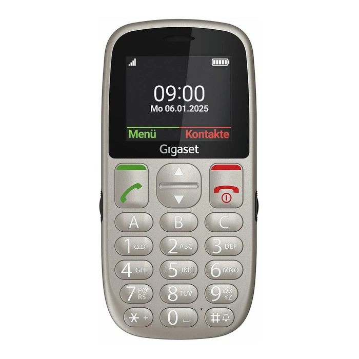 Kινητό Τηλέφωνο Gigaset GL395 Dual Sim Silver