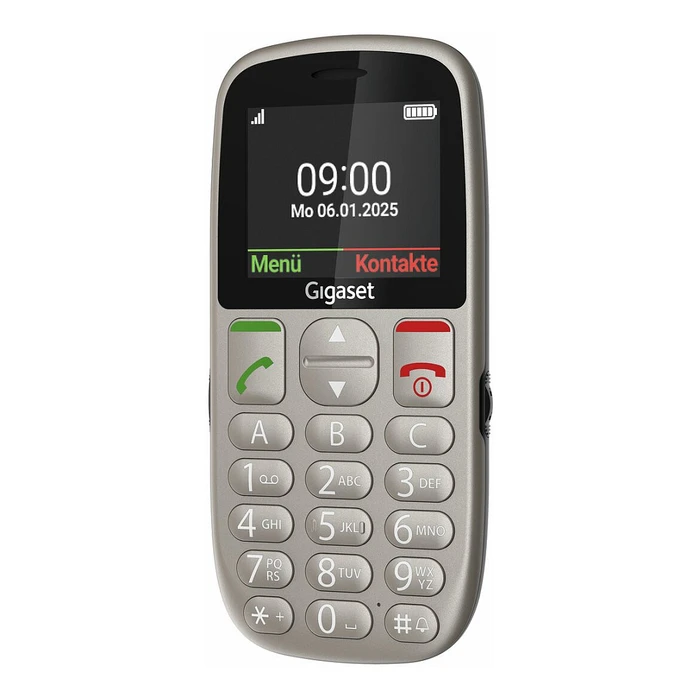 Kινητό Τηλέφωνο Gigaset GL395 Dual Sim Silver