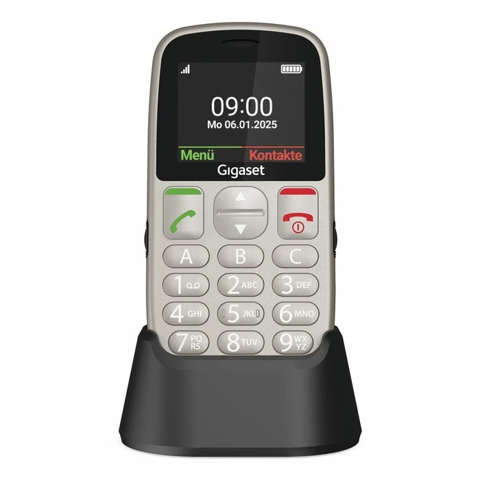 Kινητό Τηλέφωνο Gigaset GL395 Dual Sim Silver