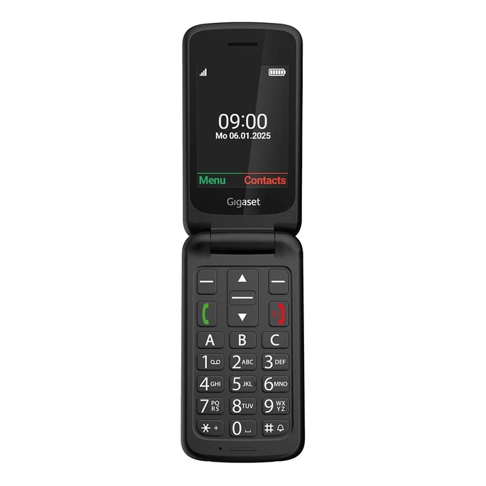 Kινητό Τηλέφωνο Gigaset GL595 Dual Sim Black