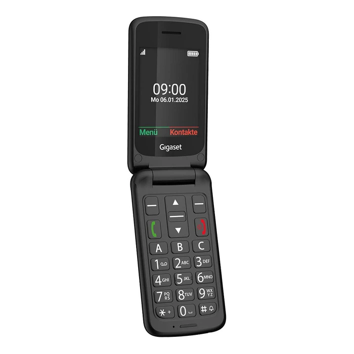 Kινητό Τηλέφωνο Gigaset GL595 Dual Sim Black