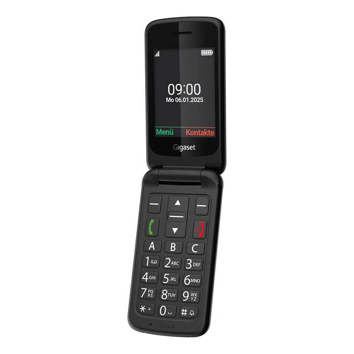 Kινητό Τηλέφωνο Gigaset GL595 Dual Sim Black