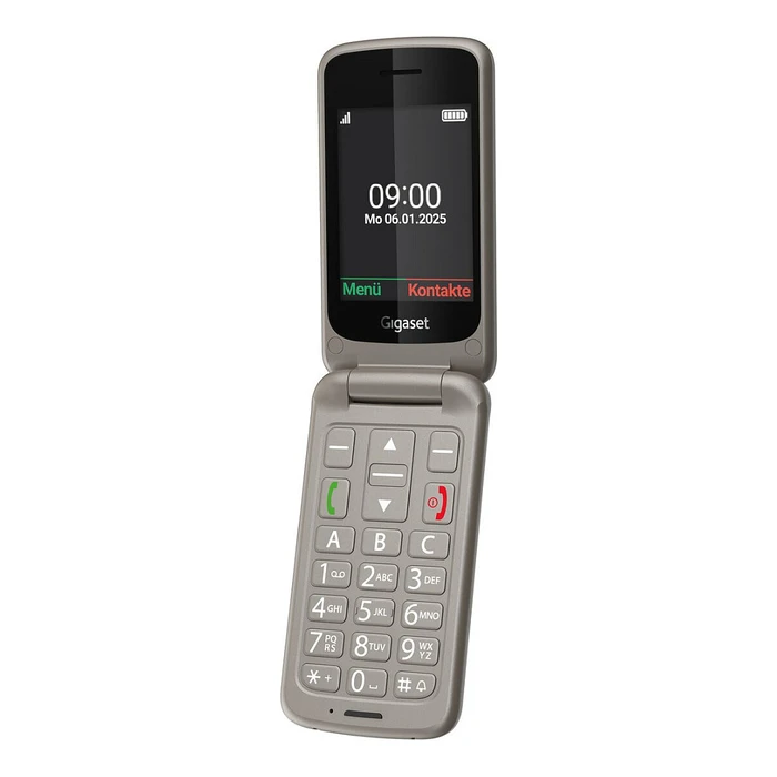 Kινητό Τηλέφωνο Gigaset GL595 Dual Sim Silver
