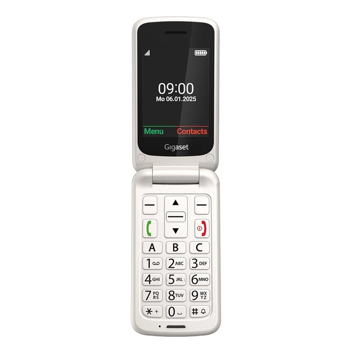 Kινητό Τηλέφωνο Gigaset GL595 Dual Sim White