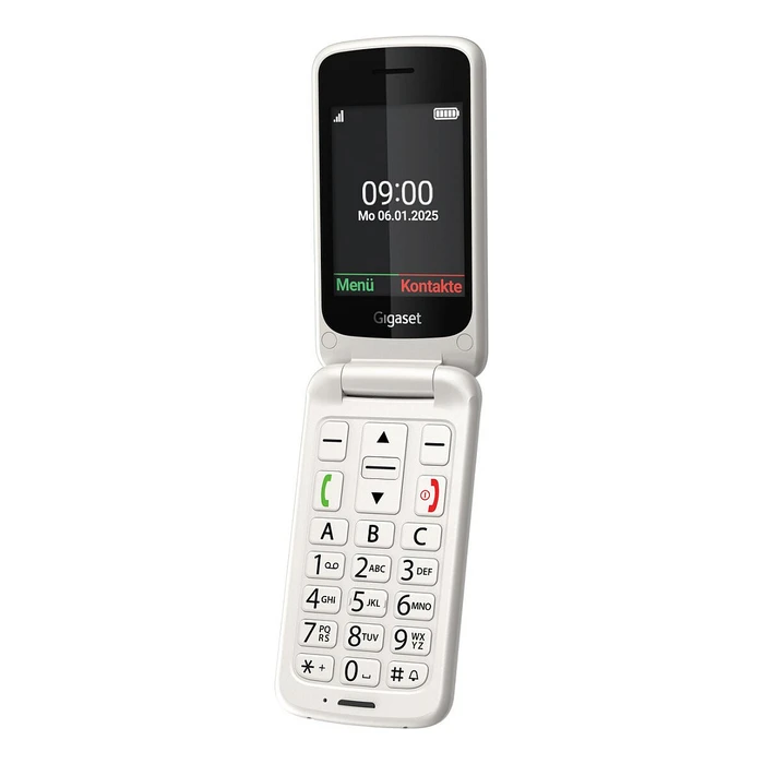 Kινητό Τηλέφωνο Gigaset GL595 Dual Sim White