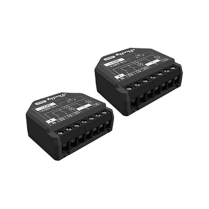 Ενδιάμεσος Διακόπτης Shelly relay "2PM Gen3 pack of 2" max 16A 2 channel WLAN BT