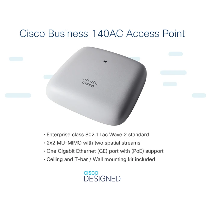 Access Point Cisco CBW140AC 802.11AC 2X2 WAVE 2
