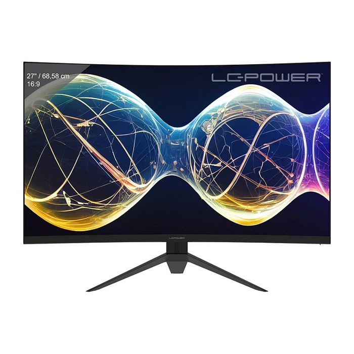 Monitor 27" LC-Power LC-M27-FHD-165-C-V3 VA+DP+HDMI
