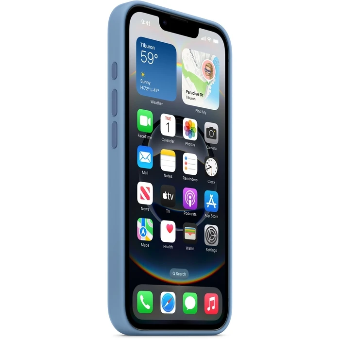 Θήκη Κινητού Apple iPhone16e Silicone Winter Blue