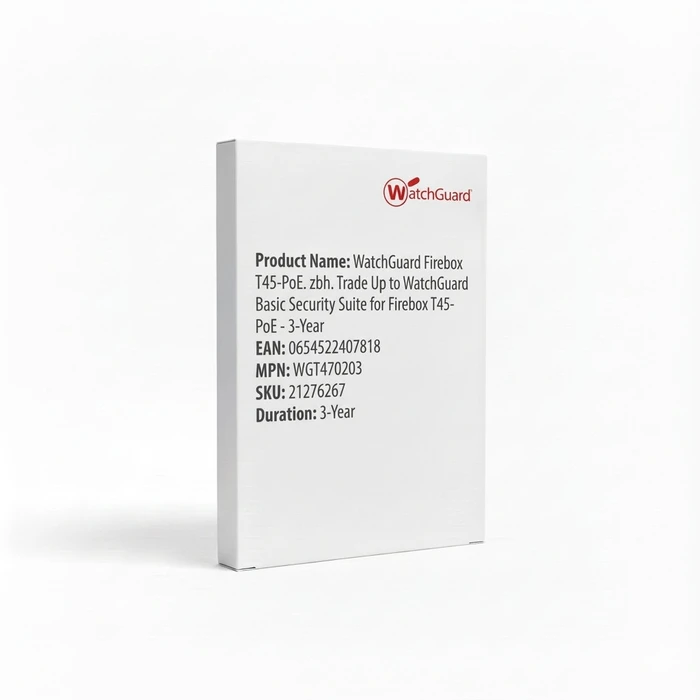 Αξεσουάρ Δικτύου Watchguard Firebox T45-PoE. zbh. for Firebox T45-PoE