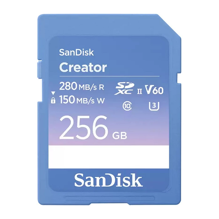 Κάρτα Μνήμης SD 256GB SanDisk Creator UHS-II