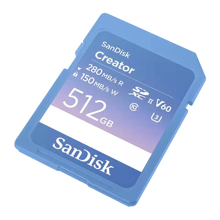 Κάρτα Μνήμης SD 512GB SanDisk Creator UHS-II