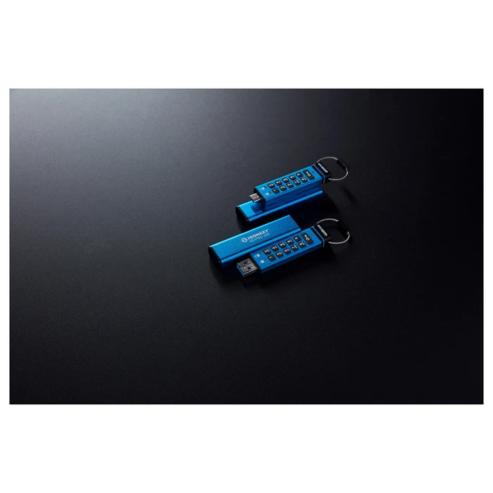 USB Stick 256GB Kingston IronKey Keypad 200C AES-256 USB-C retail