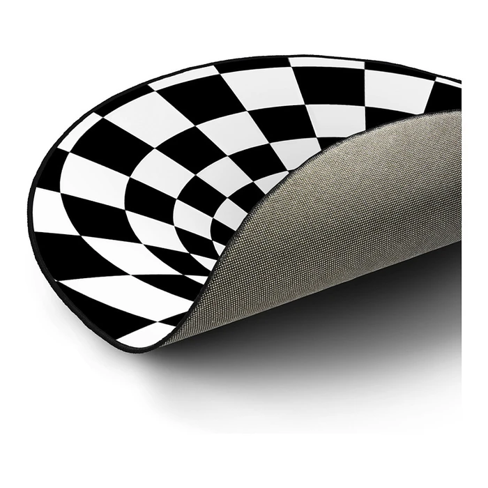 Πατάκι Καρέκλας Sharkoon SKILLER SFM12 3D Vortex (Black/White. 120cm)