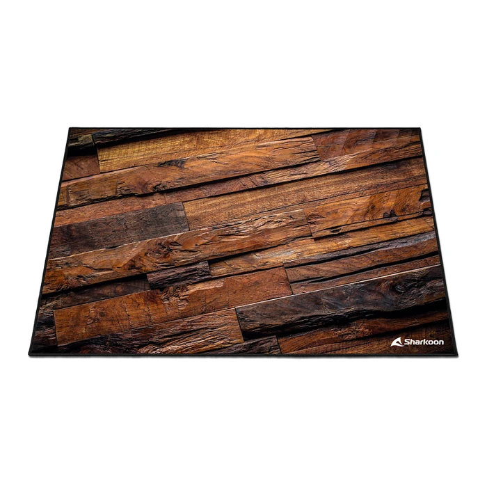 Πατάκι Καρέκλας Sharkoon SKILLER SFM12 Wood (Brown. 140 x 100cm)