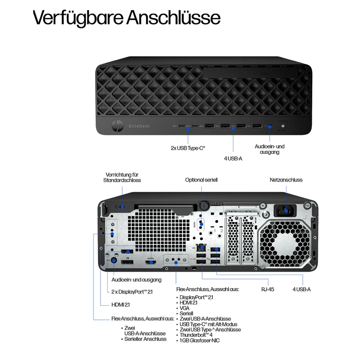 PC HP EliteDesk 8 SFF G1I CU5-235/16GB/512GB/W11Pro