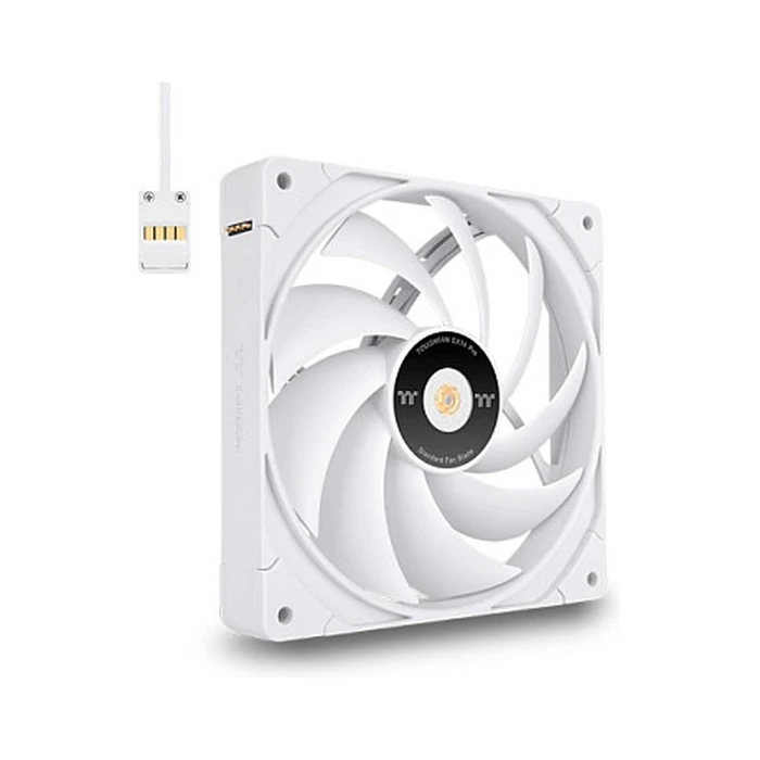 Case Fan 140mm Thermaltake TOUGHFAN EX14 ProWhite - Swappable Edition 3 Pack