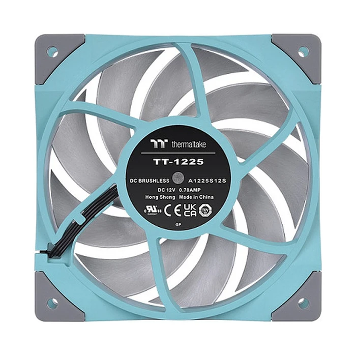 Case Fan 120mm Thermaltake TOUGHFAN 12 1Pack Turquoise