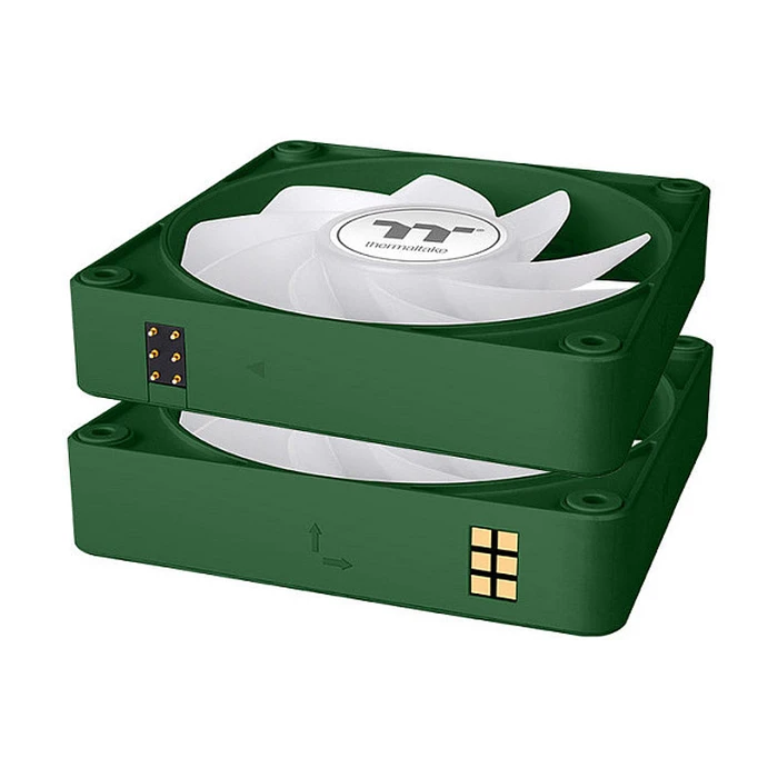 Case Fan 120mm Thermaltake CT120 EX Reverse ARGB SyncRacing Green 3 Pack