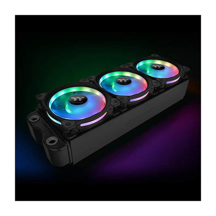 Case Fan 140mm Thermaltake Riing Duo 14 RGB Radiator 3 Pack Dual Riing