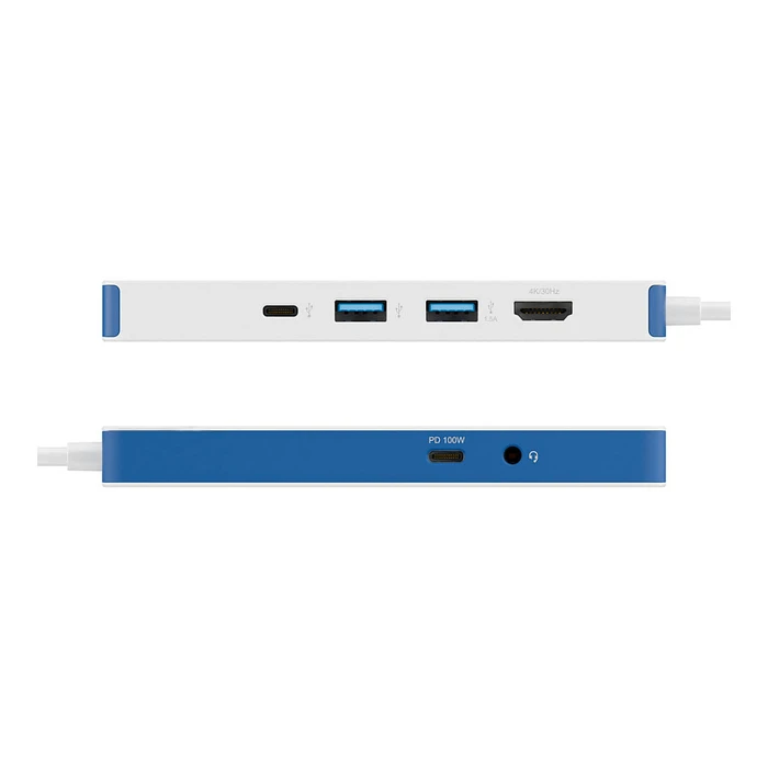 USB Hub Targus HyperDrive Flex 8 Port USB-C Hub Blue