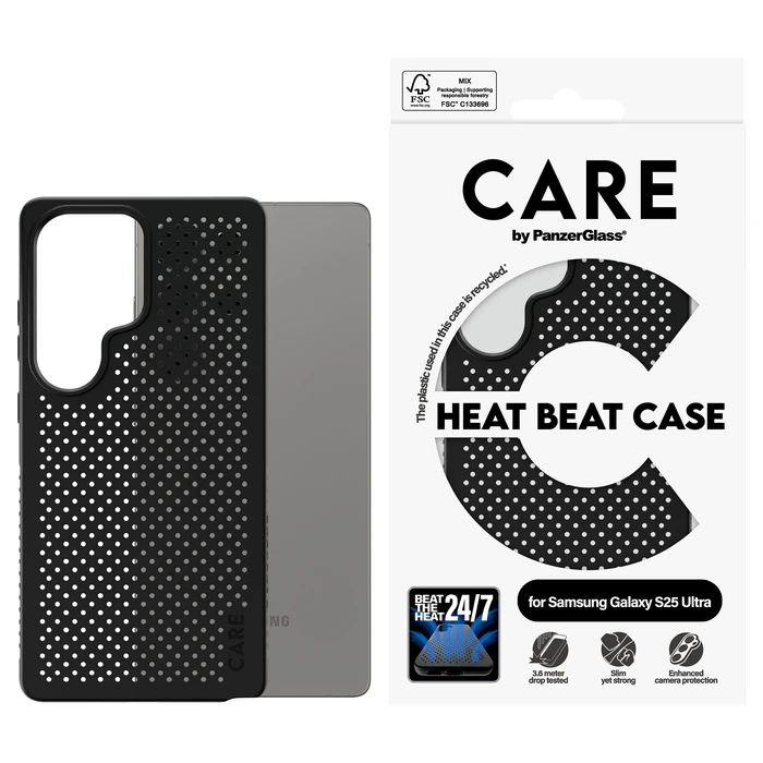 Θήκη Κινητού PanzerGlass CARE Feature Heat Beat Samsung Galaxy S25 Ultra