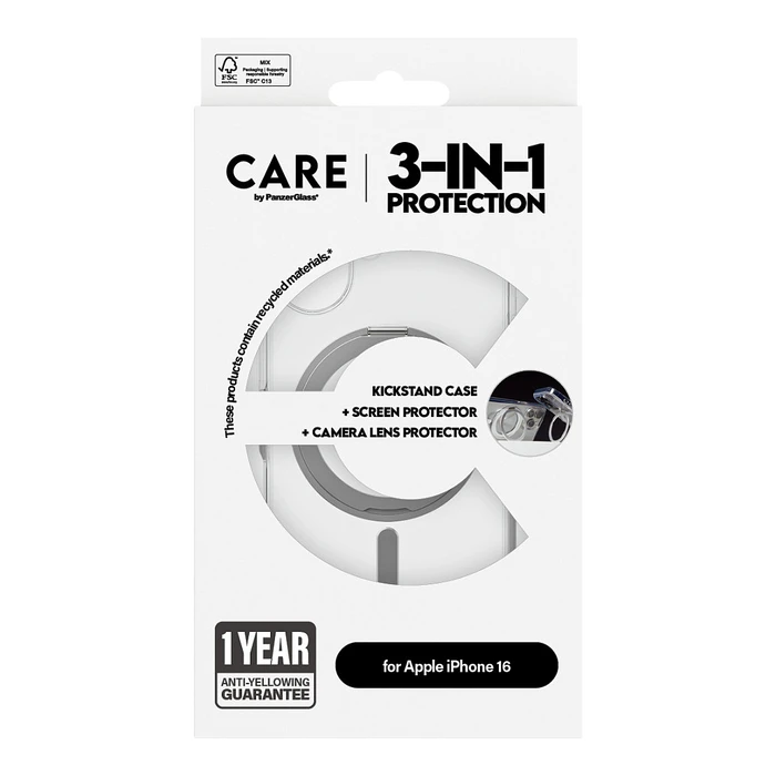 Προστατευτικά Κινητού PanzerGlass CARE Feature 3-in-1 Ceramic iPhone 16