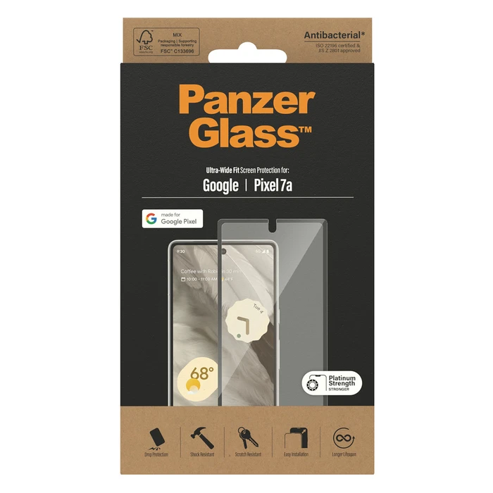 Προστατευτικό Οθόνης PanzerGlass Google Pixel 7a Ultra Wide Fit