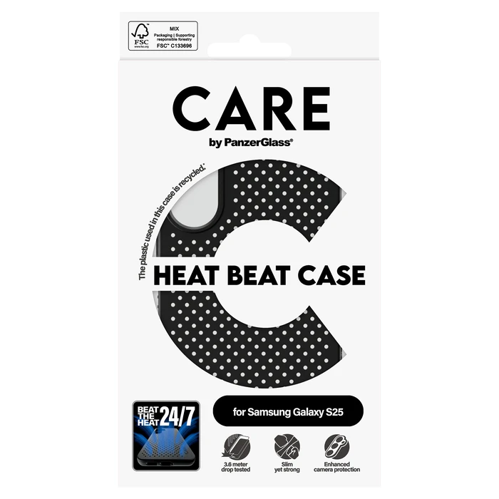 Θήκη Κινητού PanzerGlass CARE Feature Heat Beat Samsung Galaxy S25