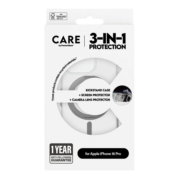 Προστατευτικά Κινητού PanzerGlass CARE Feature 3-in-1 Ceramic iPhone 16 Pro