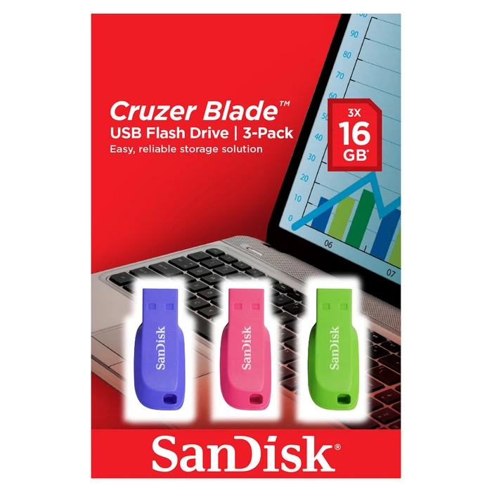 USB Stick 16GB SanDisk CRUZER BLADE USB