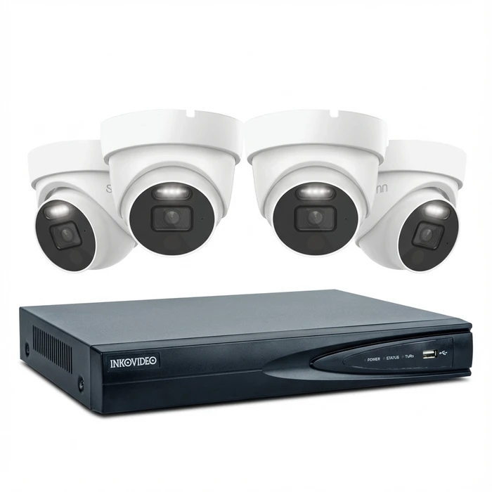 Καταγραφικό Inkovideo NVR-4K-4P