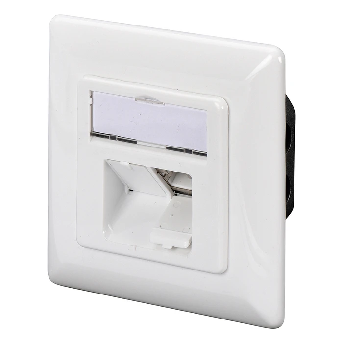 Πρίζα Δικτύου Digitus Cat5e 2xRJ45 shielded junction box, SignalWhite