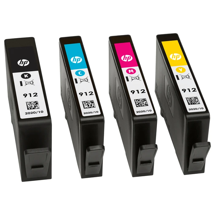 Γνήσιο Μελάνι HP 912 CMYK Original Ink 4-Pack