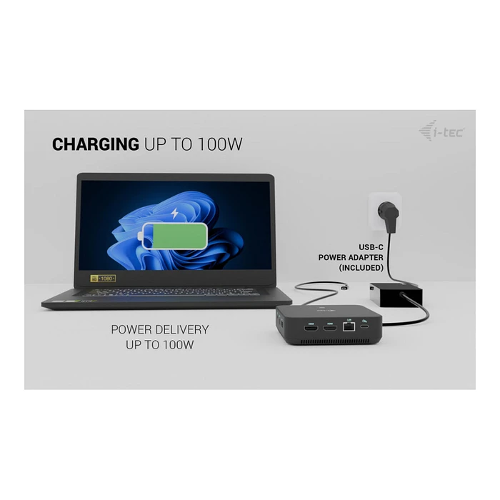 USB Hub i-tec USB-A Cable HUB 2 port 2x USB-A 3.2 Gen 1