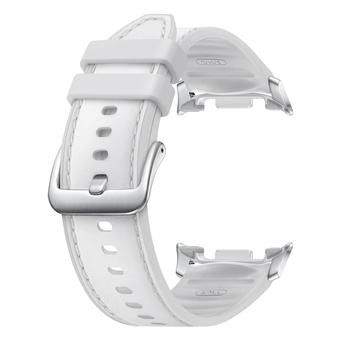 Λουράκι Samsung Hybrid(S/M/L) for Watch8 Classic White