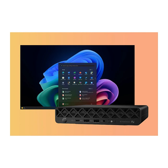 MiniPC HP EliteDesk 8 Mini G1a AMD Ryzen AI 5 340 32GB 512GB/SSD W11P 1J Gar (DE)