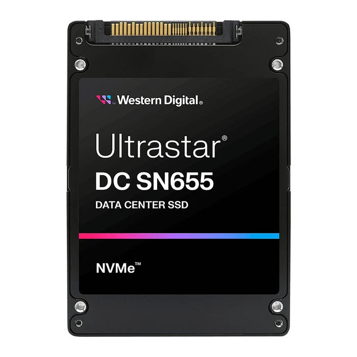 Σκληρός Δίσκος 2,5" WD Ultrastar DC SN655 WUS5EC0B1ESP7Y3 - Datencenter - 30.72 TB - intern - U.3 PCIe 4.0 (NVMe)