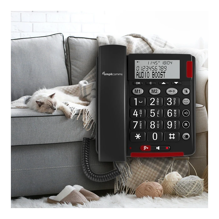 Kινητό Τηλέφωνο Amplicomms BIGTel 48 Plus, Large-button Dark Grey
