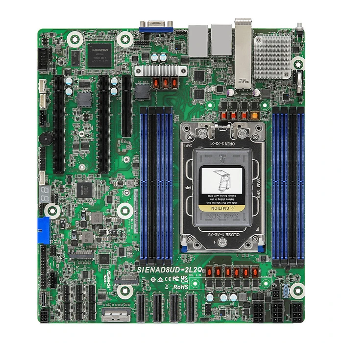 Motherboard ASRock SIENAD8UD-2L2Q micro-ATX Sockel SP6 Single