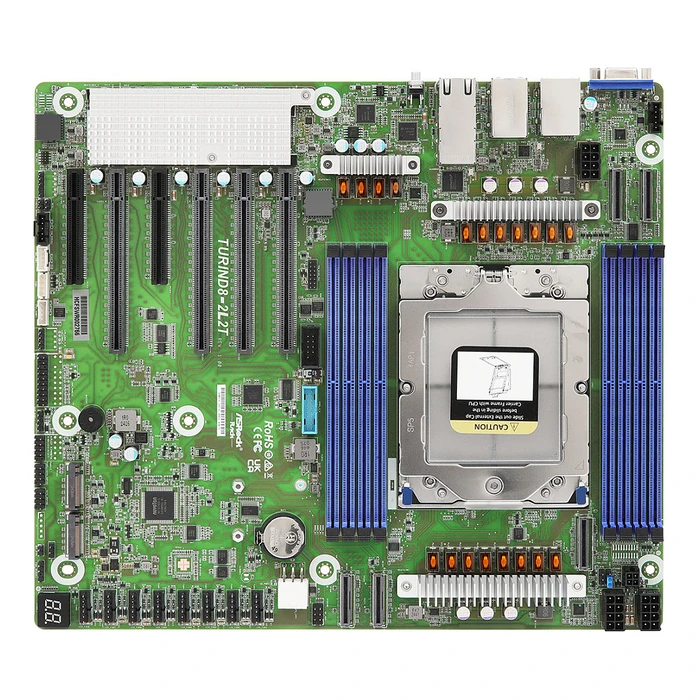 Motherboard ASRock TURIND8-2L2T CEB Sockel SP5 Single