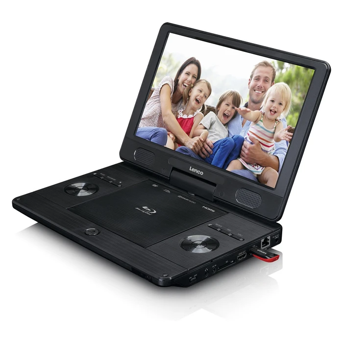 Φορητό DVD Player Lenco BRP-1150BK Portable 11,5" Bluray