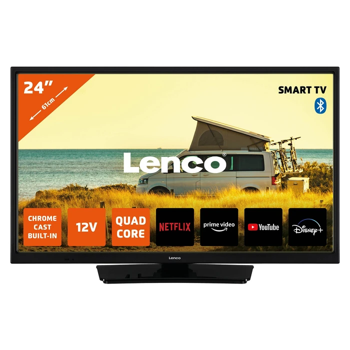 Τηλεόραση 24" Lenco LED-2463 Black