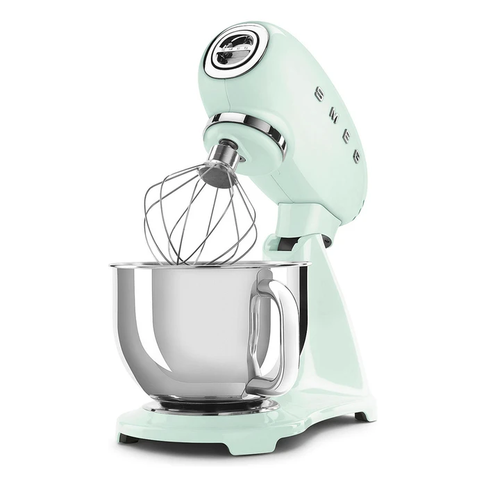 Κουζινομηχανή Smeg SMF03PGEU food processor 50`s style pastel green