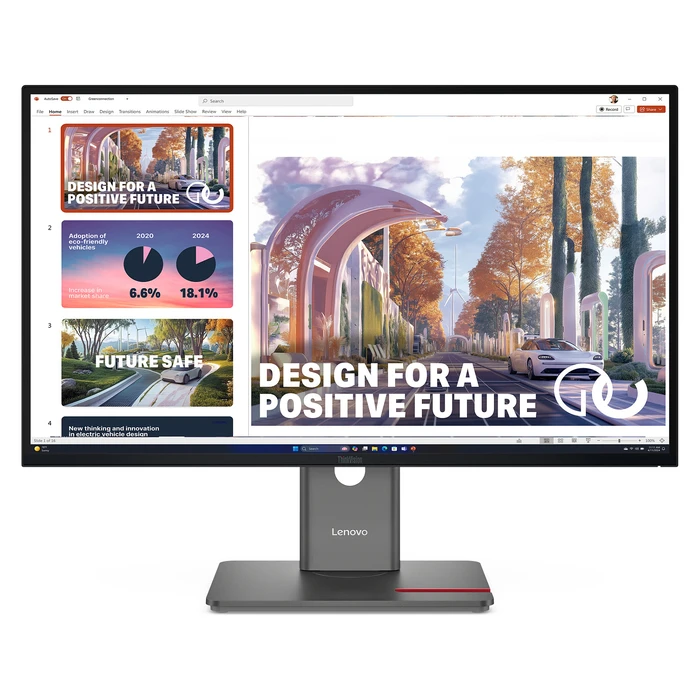 Monitor 27" Lenovo Monitor ThinkVision P27QD-40 P27QD40 (64B3GAR2EU)