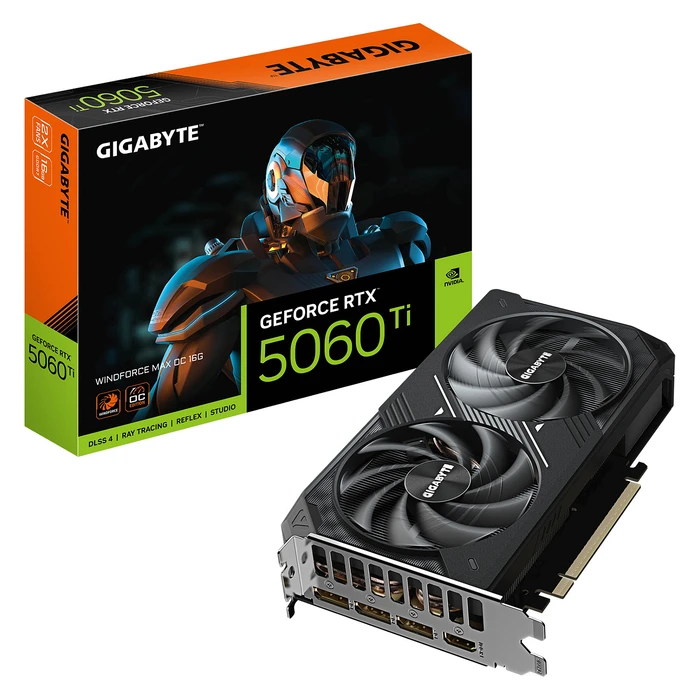 Κάρτα Γραφικών RTX 5060 TI 16GB Gigabyte Windforce Max OC GDDR7