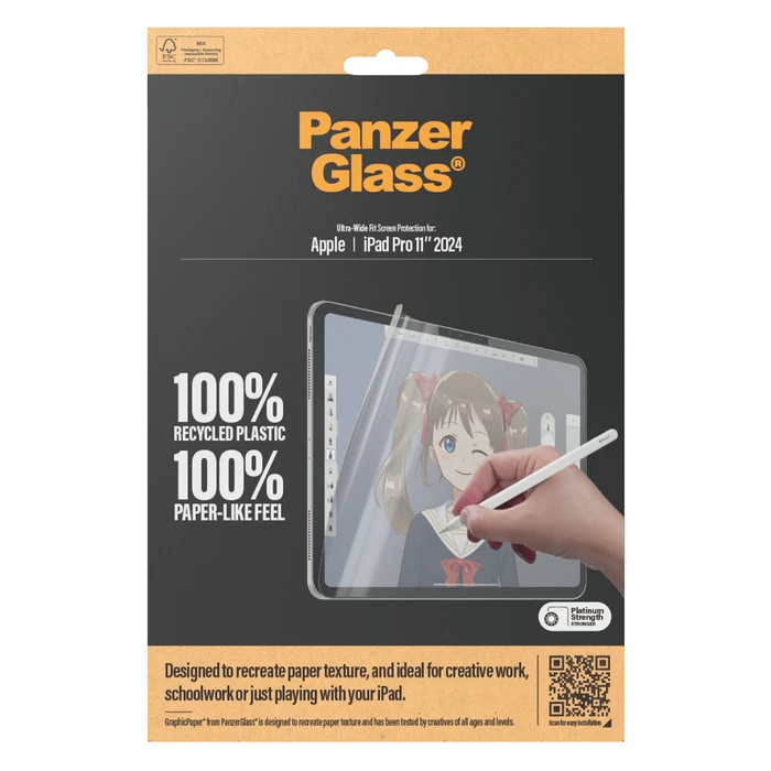 Προστατευτικό Οθόνης PanzerGlass GraphicPaper iPad Pro11" 2024 UWF