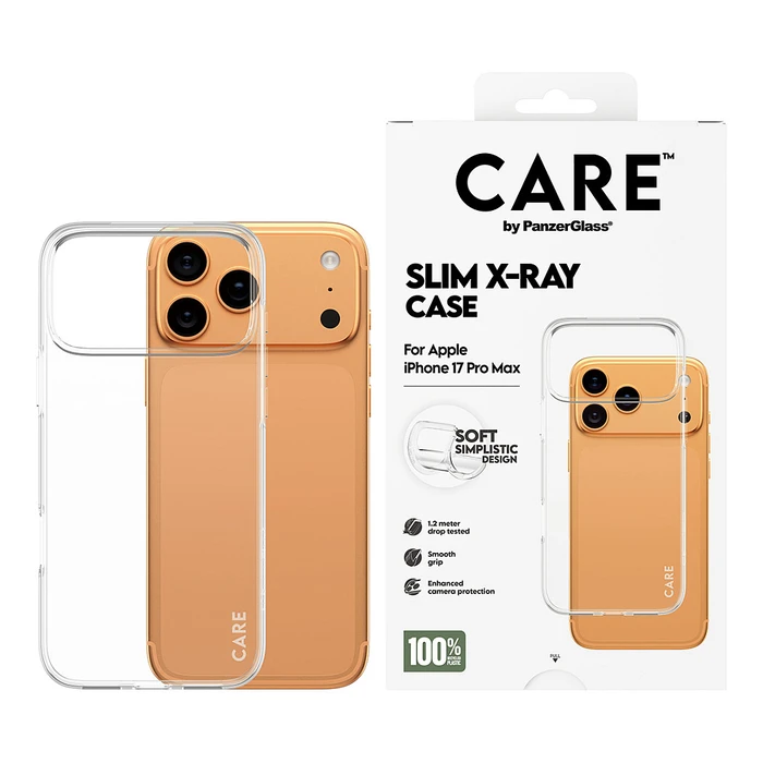 Θήκη Κινητού PanzerGlass CARE fashionable X-Ray Soft Basic iPhone 17 Pro Max
