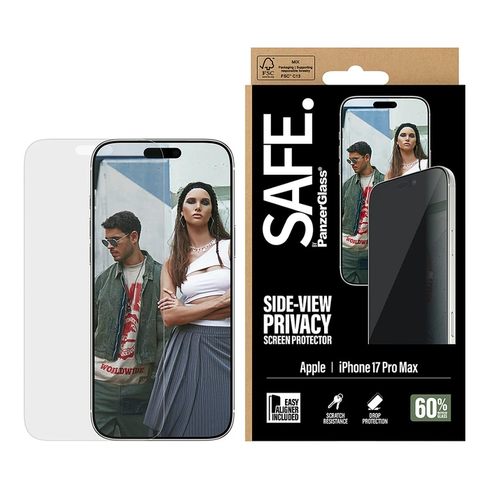 Προστατευτικό Οθόνης PanzerGlass Safe Privacy iPhone 17 Pro Max/UWF