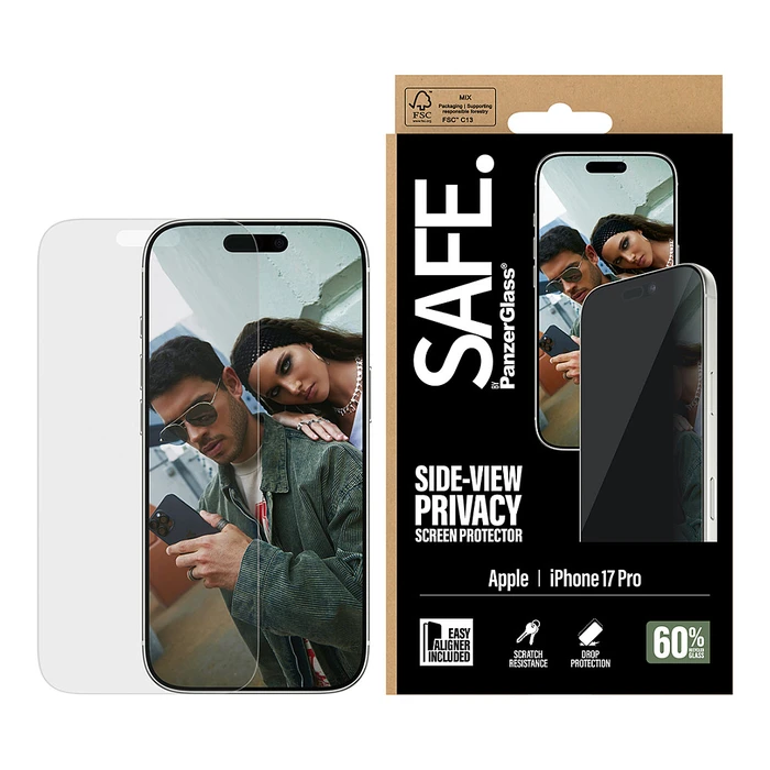 Προστατευτικό Οθόνης PanzerGlass Safe Privacy iPhone 17 Pro/UWF